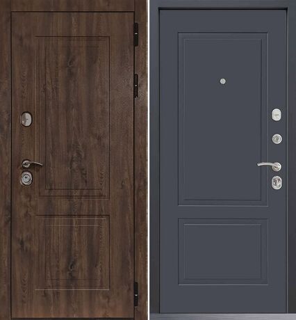 Входная дверь Command Doors Chalet 05 Графит Серый
